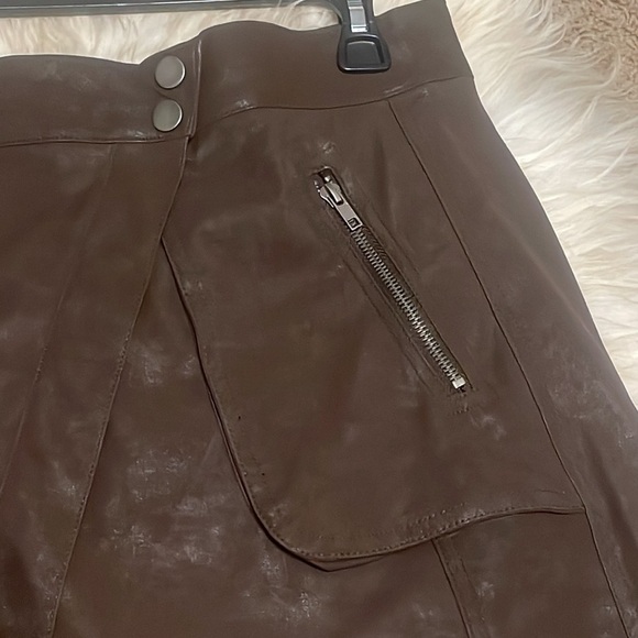 21 Saints Brown Wrap Skirt NWT - Picture 3 of 9